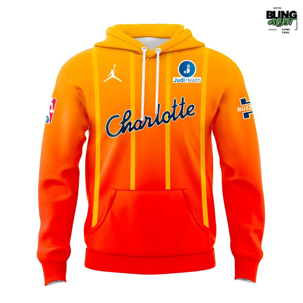 Charlotte Hornets 2025-26 City Edition Hoodie Charlotte Hornets 2025-26 City Edition Hoodie