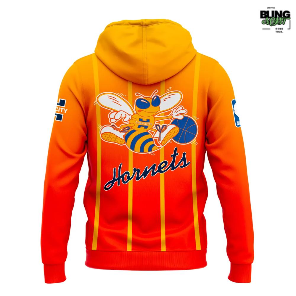 Charlotte Hornets 2025-26 City Edition Hoodie Charlotte Hornets 2025-26 City Edition Hoodie