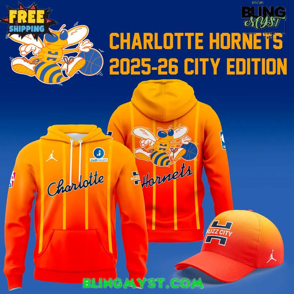 Charlotte Hornets 2025-26 City Limited Edition Hoodie Charlotte Hornets 2025-26 City Limited Edition Hoodie