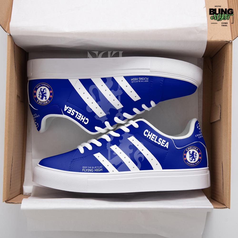 Chelsea F.C Flying High Limited Edition Stan Smith Shoes Chelsea F.C Flying High Limited Edition Stan Smith Shoes