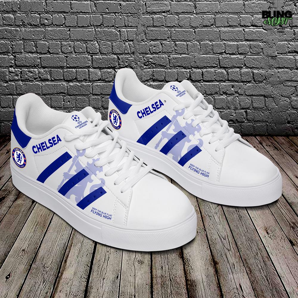 Chelsea F.C Flying High Limited Edition Stan Smith Shoes Chelsea F.C Flying High Limited Edition Stan Smith Shoes