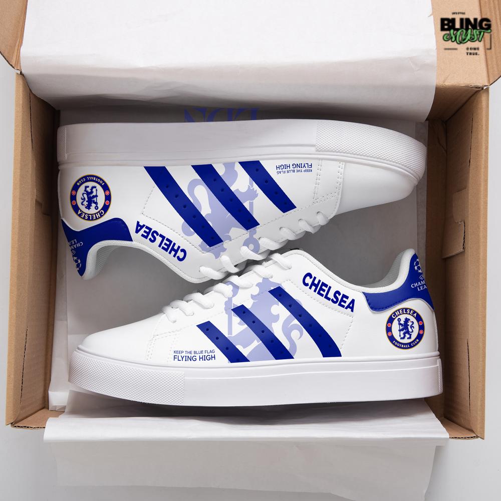 Chelsea F.C Flying High Limited Edition Stan Smith Shoes Chelsea F.C Flying High Limited Edition Stan Smith Shoes