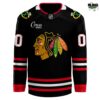 Chicago Blackhawks Black Alternate Uniform Returns After Two Decades NHL Hockey Jersey 2