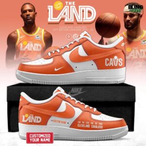 Cleveland Cavaliers 2025-2026 City Edition Nike Air Force 1
