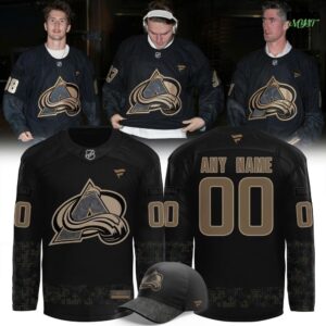 Colorado Avalanche 2025 Military Appreciation NHL Hockey Jersey