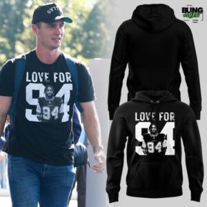 Dallas Cowboys Love For 94 Marshawn Kneeland Hoodie