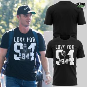 Dallas Cowboys Love For 94 Marshawn Kneeland T-Shirt