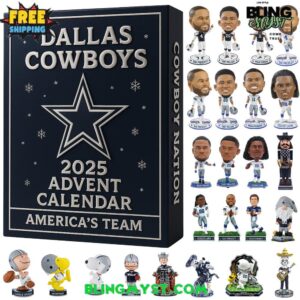 Dallas Cowboys Star Players 2025 Advent Calendar