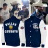 Dallas Cowboys x Post Malone Thanksgiving 2025 Varsity Jacket 2