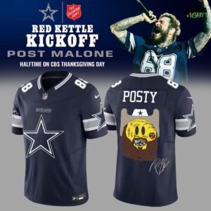Dallas Cowboys x Post Malone x Posty Limited Edition Football Jersey