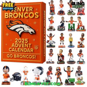 Denver Broncos Star Players 2025 Advent Calendar
