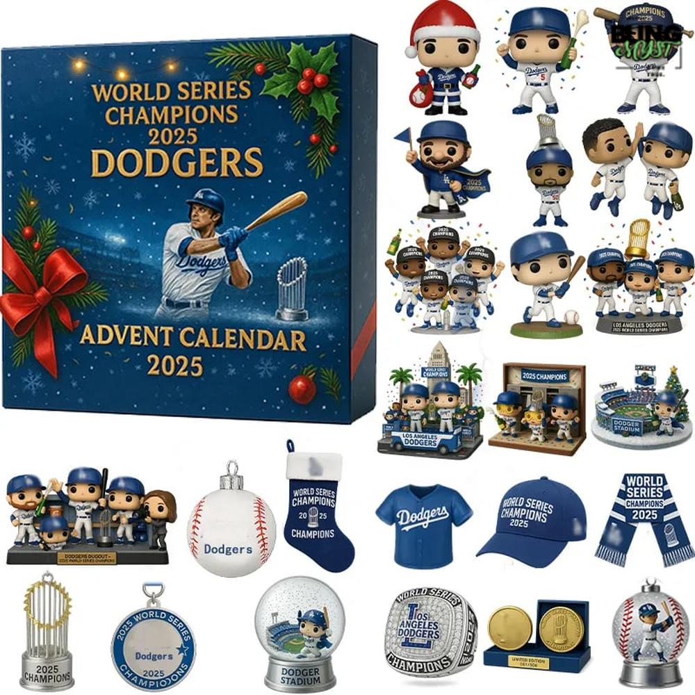 Dodgers 2025 World Champions Advent Calendar Dodgers 2025 World Champions Advent Calendar