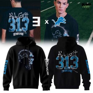 Eminem x Detroit Lions All Grit 313 Limited Hoodie