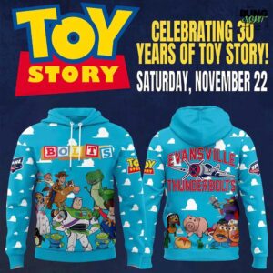 Evansville Thunderbolts Toy Story 2025 Hoodie