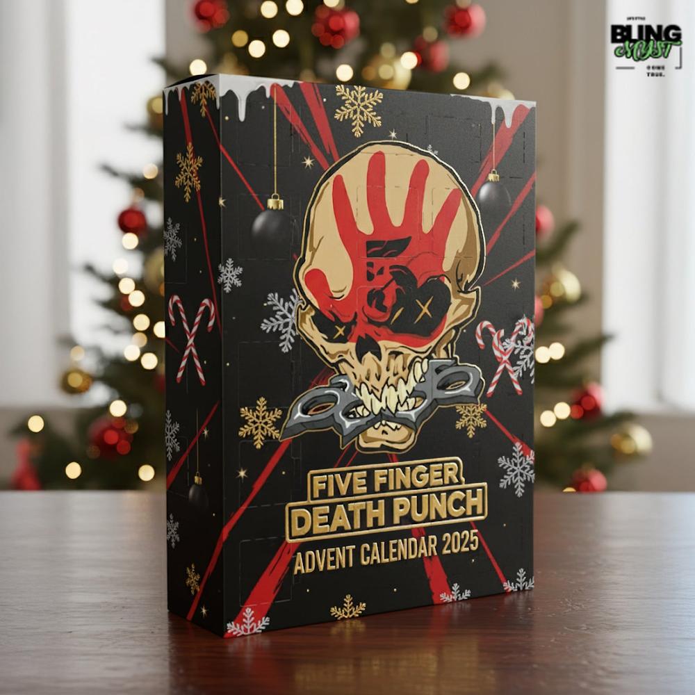 Five Finger Death Punch Limited Edition Advent Calendar 2025 Five Finger Death Punch Limited Edition Advent Calendar 2025