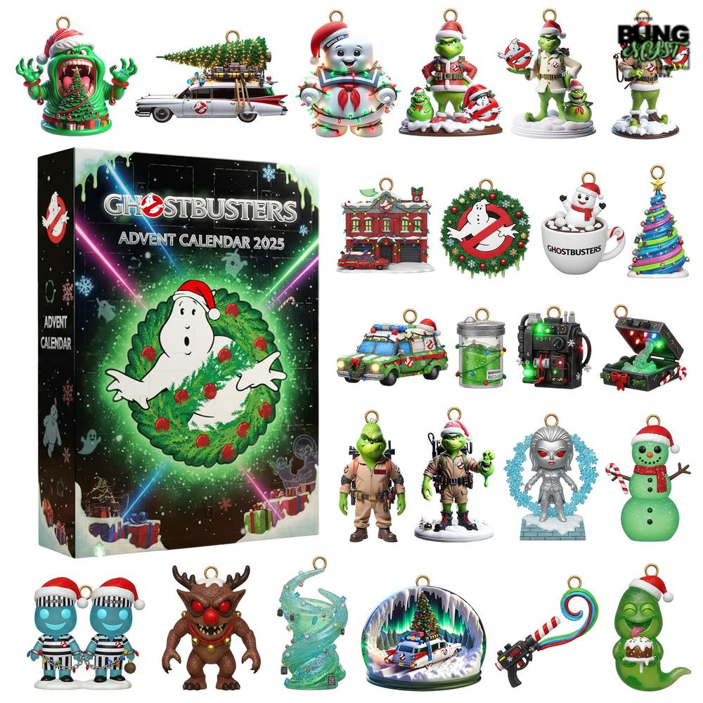 Ghostbusters Christmas Limited Edition Advent Calendar 2025 Ghostbusters Christmas Limited Edition Advent Calendar 2025