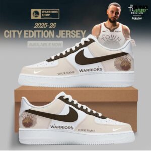 Golden State Warriors 2025-26 City Edition Air Force 1
