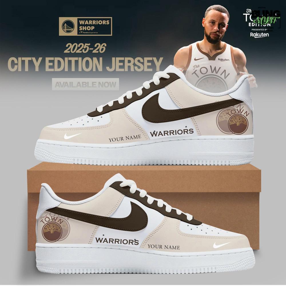 Golden State Warriors 2025-26 City Edition Air Force 1 Golden State Warriors 2025-26 City Edition Air Force 1