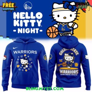 Golden State Warriors Hello Kitty 2025 Special Hoodie