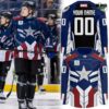 Maine Nordiques 2025 Military Appreciation Night Hockey Jersey