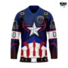 Greensboro Gargoyles Marvel Super Hero Night Special Edition Hockey Jersey 5