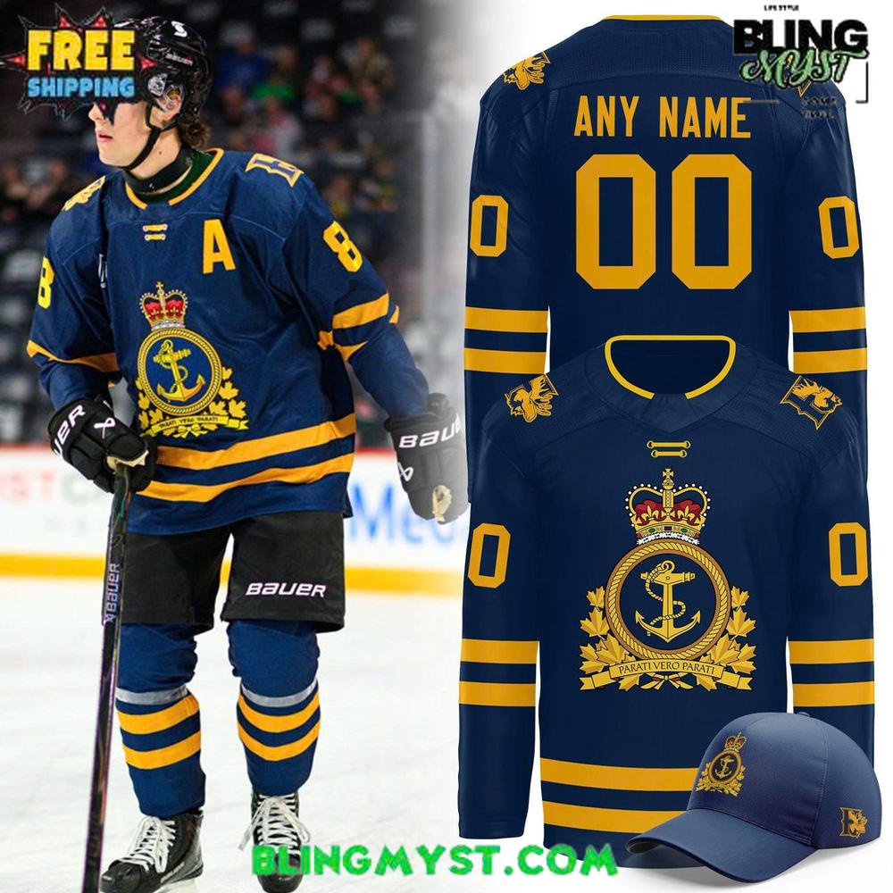 Halifax Mooseheads DND Appreciation Night Special Hockey Jersey Halifax Mooseheads DND Appreciation Night Special Hockey Jersey