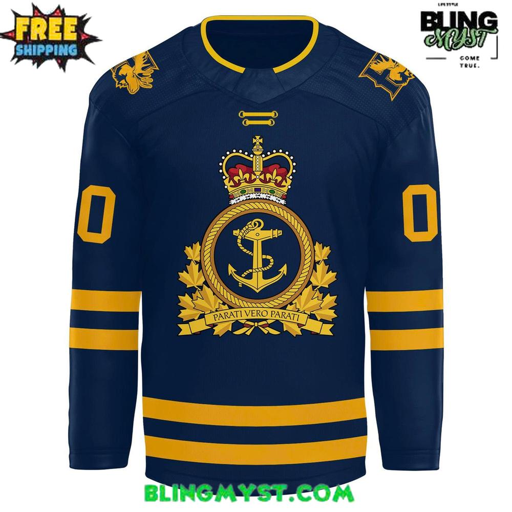 Halifax Mooseheads DND Appreciation Night Special Hockey Jersey Halifax Mooseheads DND Appreciation Night Special Hockey Jersey