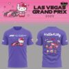 Hello Kitty F1 Academy 2025 Las Vegas Grand Prix T Shirt 2