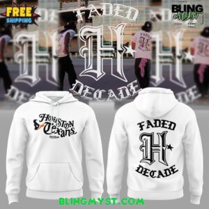 Houston Texans 2025 Faded Decade Merch Drop Special Hoodie