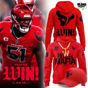 Houston Texans Win Mills Mafia Limited Edition Hoodie