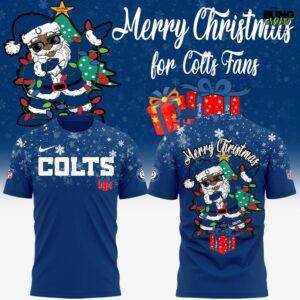 Indianapolis Colts Merry Christmas 2025 T-Shirt