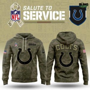 Indianapolis Colts Salute To Service Premium NFL Hoodie