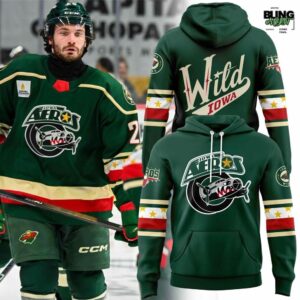 Iowa Wild Aeros 2025 Veterans Appreciation Hoodie