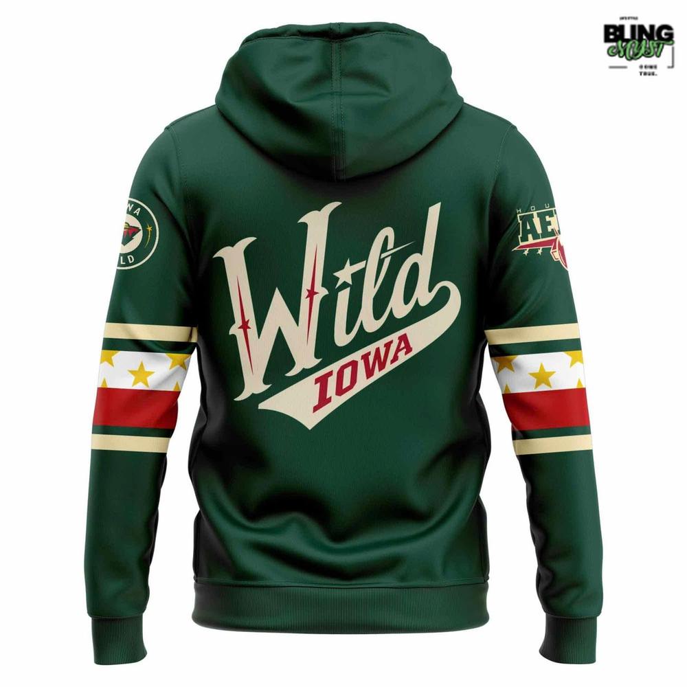 Iowa Wild Aeros 2025 Veterans Appreciation Hoodie Iowa Wild Aeros 2025 Veterans Appreciation Hoodie