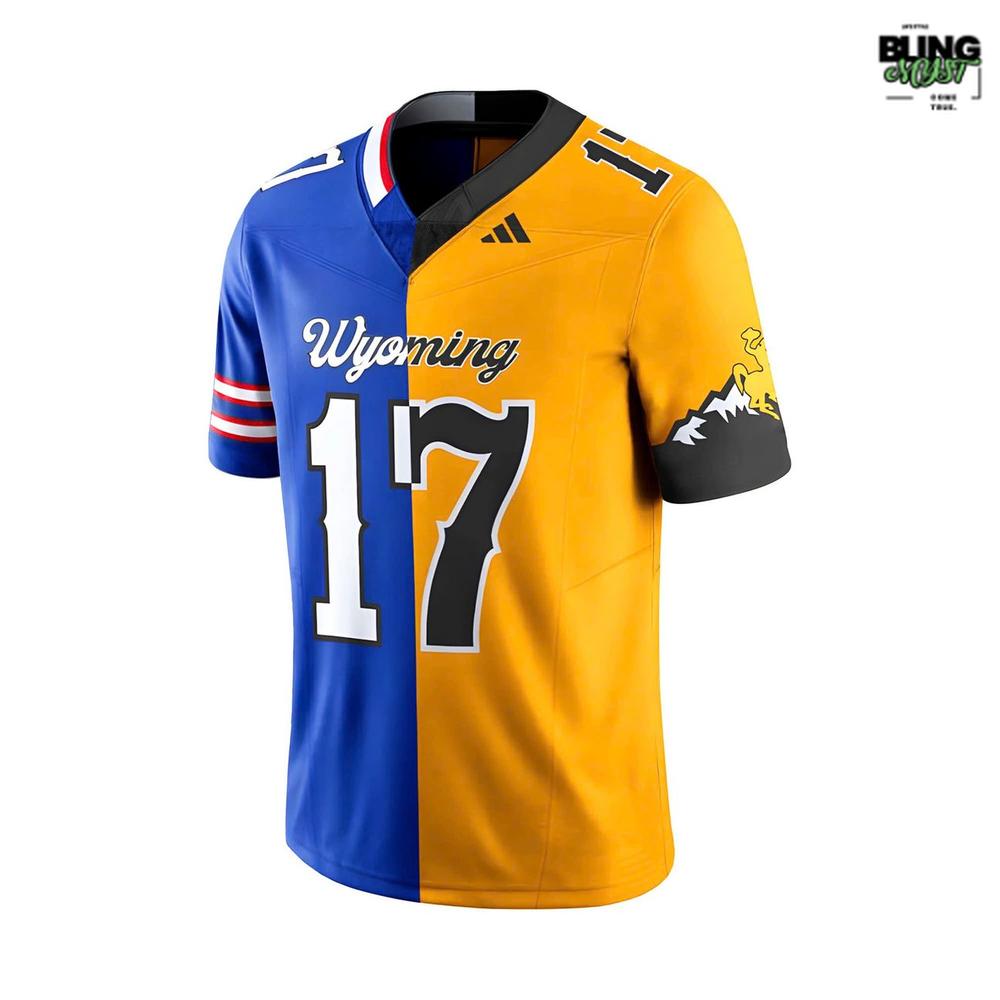 Josh Allen Wyoming Cowboys Collab Buffalo Bills Limited Edition Football Jersey Josh Allen Wyoming Cowboys Collab Buffalo Bills Limited Edition Football Jersey