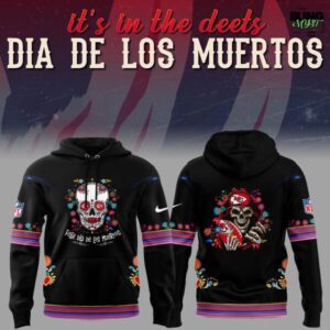 Kansas City Chiefs 2025 Día De Los Muertos Premium Hoodie