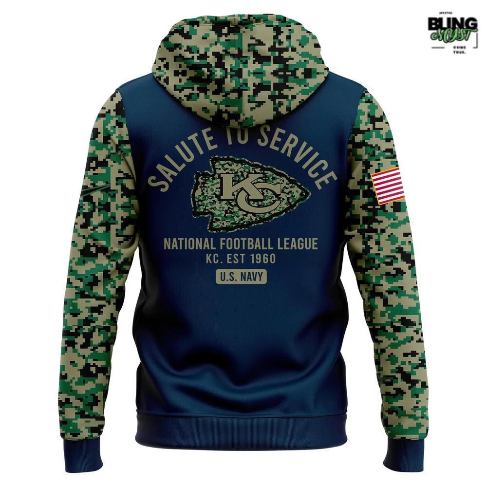 Kansas City Chiefs 250 Years Of Service Hoodie Kansas City Chiefs 250 Years Of Service Hoodie