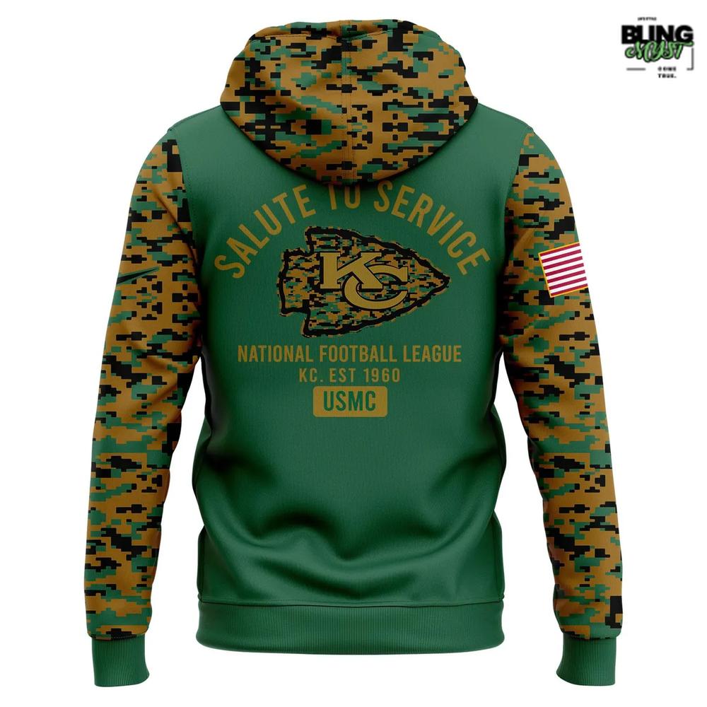 Kansas City Chiefs 250 Years Of Service Hoodie Kansas City Chiefs 250 Years Of Service Hoodie