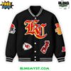 Kansas City Chiefs Vintage Black Old English Special Edition Varsity Jacket 2