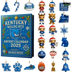 Kentucky Wildcats Big Blue Nation Advent Calendar 2025