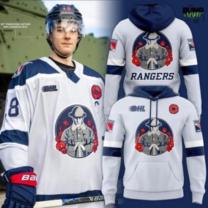 Kitchener Rangers 20th Edition of Our Remembrance Hoodie