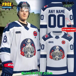 Kitchener Rangers 20th Remembrance Day Special Hockey Jersey