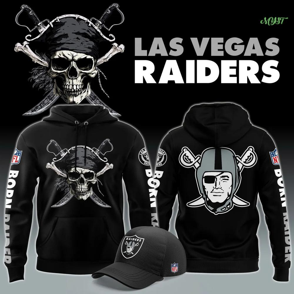 Las Vegas Raiders Born Raider Limited Edition NFL Hoodie Las Vegas Raiders Born Raider Limited Edition NFL Hoodie