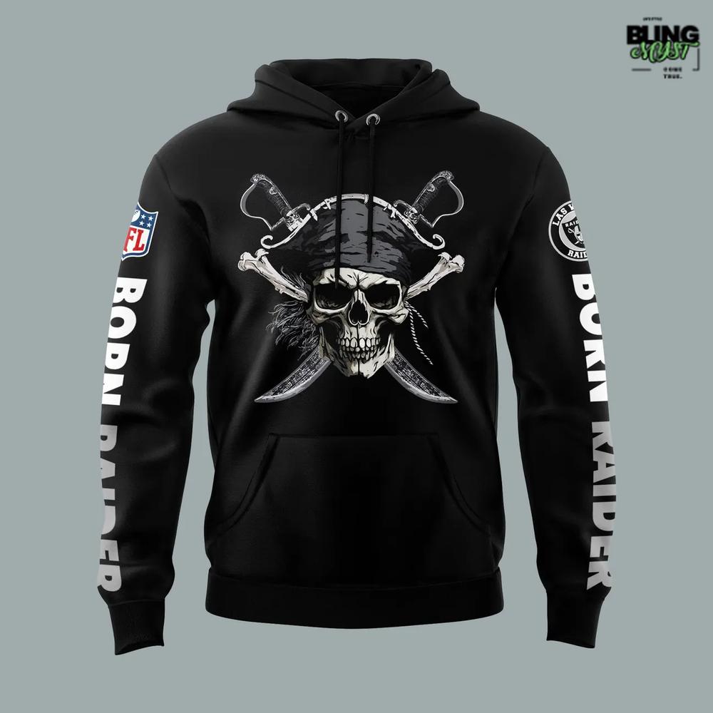 Las Vegas Raiders Born Raider Limited Edition NFL Hoodie Las Vegas Raiders Born Raider Limited Edition NFL Hoodie
