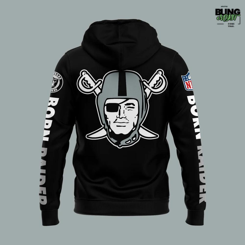 Las Vegas Raiders Born Raider Limited Edition NFL Hoodie Las Vegas Raiders Born Raider Limited Edition NFL Hoodie