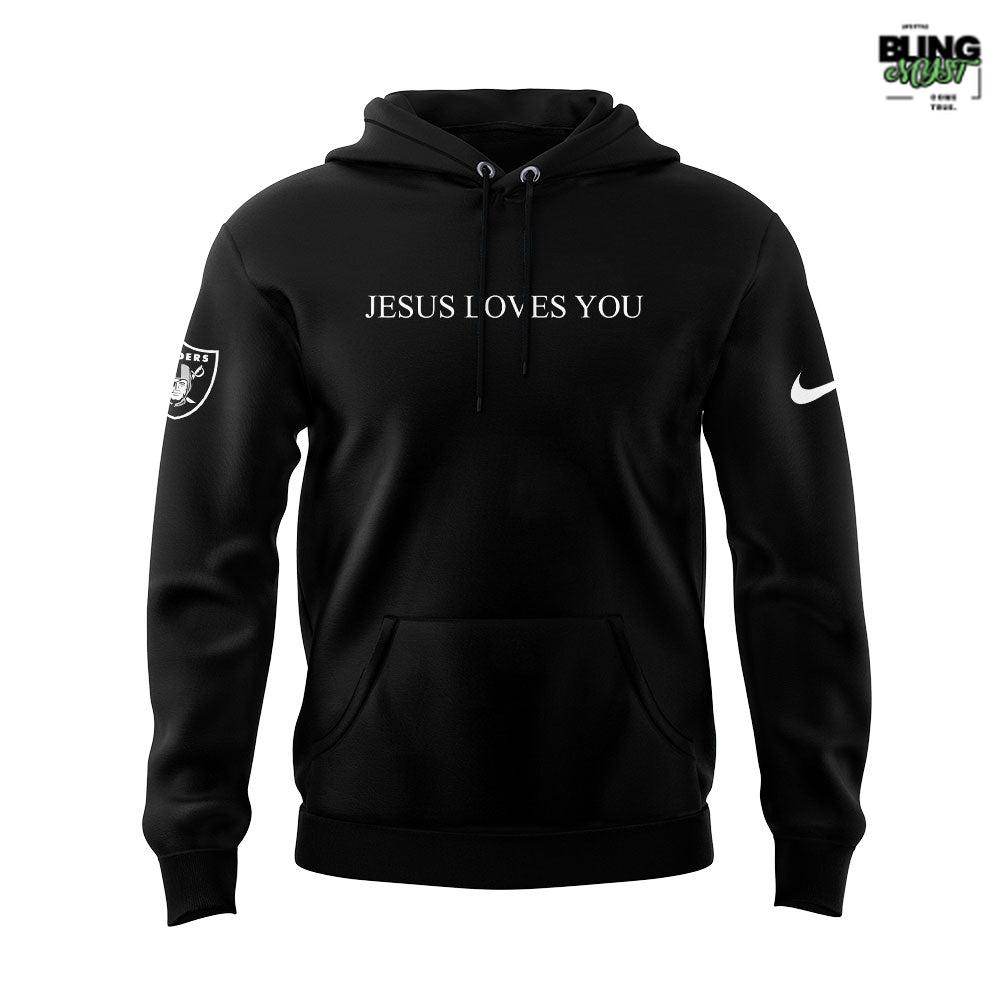 Las Vegas Raiders Jesus Love You Limited Edition Hoodie Las Vegas Raiders Jesus Love You Limited Edition Hoodie