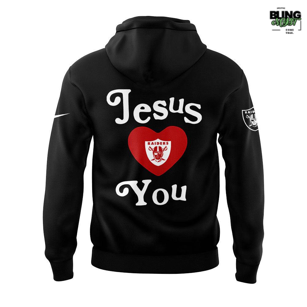 Las Vegas Raiders Jesus Love You Limited Edition Hoodie Las Vegas Raiders Jesus Love You Limited Edition Hoodie