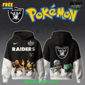 Las Vegas Raiders x Pokémon Special Hoodie