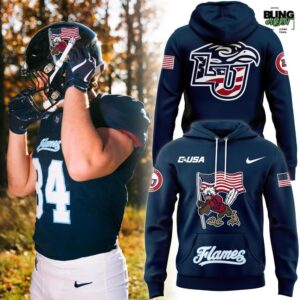 Liberty Flames Military Appreciation Night 2025 Hoodie
