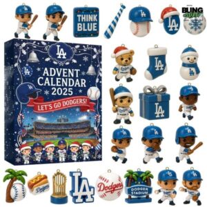 Los Angeles Dodgers 2025 World Series Champions Advent Calendar
